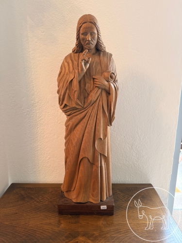 163 - Antike Holzfigur