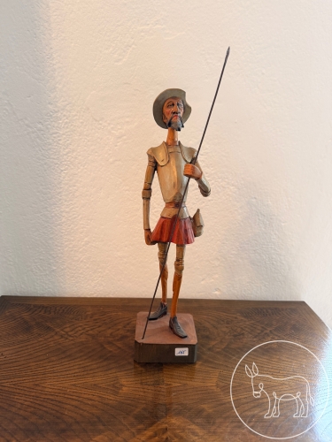 165 - Don Quijote Holzfigur