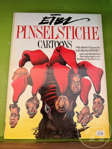 187 - Buch Pinselstriche Cartoons