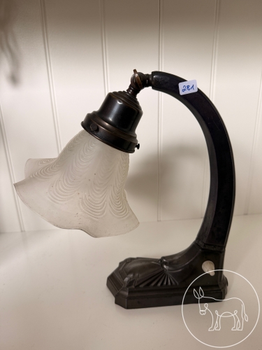 Bild 281 - Antike Tischlampe ohne Kabel