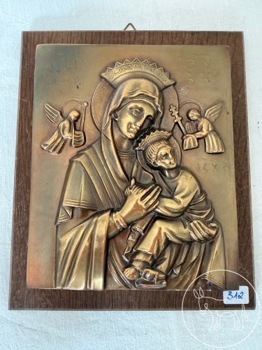 312 - Madonnen-Relief