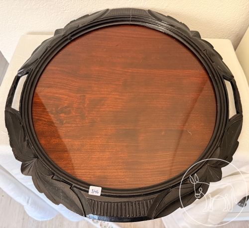 Bild 346 - Tablett auf Holzfüßen