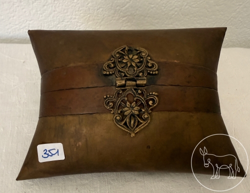 351 - Vintage Clutch aus Messing