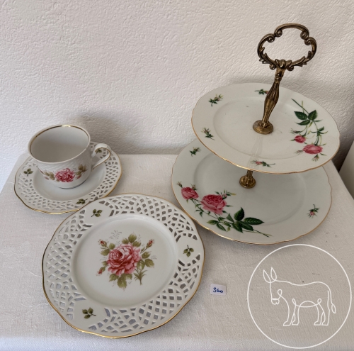 360 - Vintage Porzellan (Rose)
