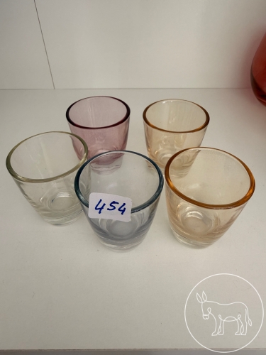 Bild 454 - 5 bunte Schnapsgläser