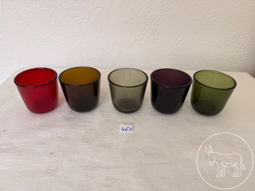 Bild 461 - 5 bunte Gläser