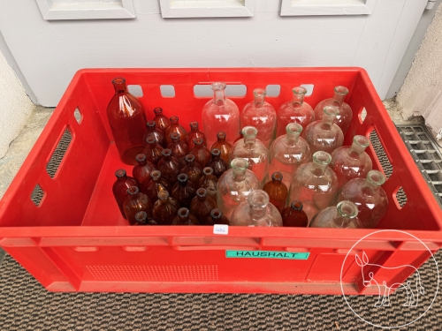 Bild 476 - Apothekerflaschen Konvolut