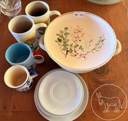 023 - Diverse Keramik/Porzellan-Teile