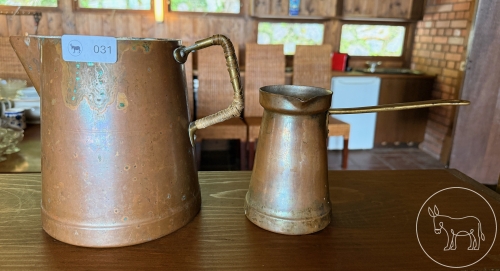031 - 2 Kupfer-Kannen