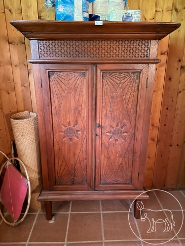 146 - Antiker indonesischer Schrank