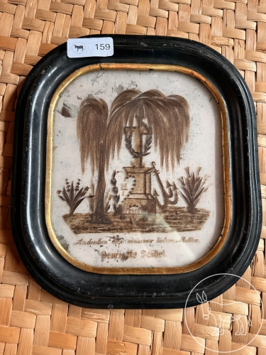 159 - Historisches Trauerbild