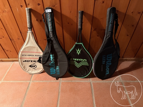 163 - 4 Tennisrackets