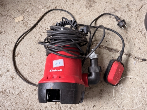 118 - Einhell Klarwasser Tauchpumpe
