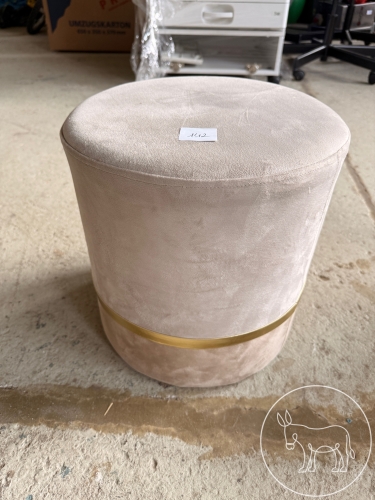 142 - Hocker rund 2-färbig