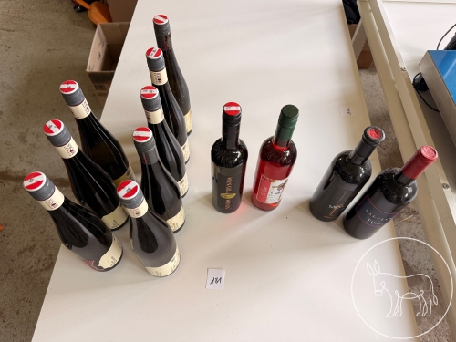 181 - Diverse Rot- und Weißweine
