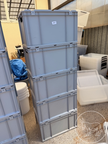 Bild 265 - 5 Stapelbare Euroboxen