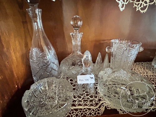 Bild 106 - Bleikristall Konvolut