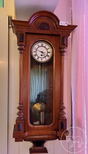 152 - Historismus Wanduhr 1889/1900