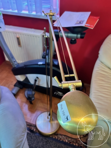 Bild 159 - Leselampe messingfarben