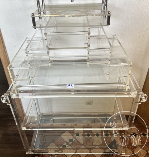 183 - Servierwagen Plexiglas
