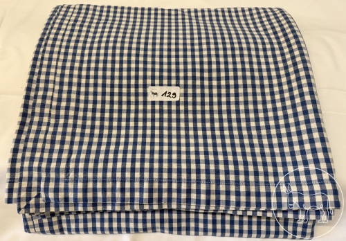 Bild 129 - 6 Stk. Leinentischdecke blau