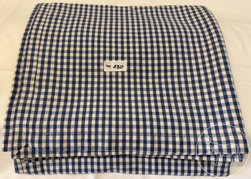 Bild 130 - 6 Stk. Leinentischdecke blau