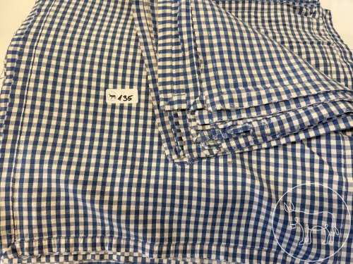 Bild 135 - 39 blau karrierte Mundservietten