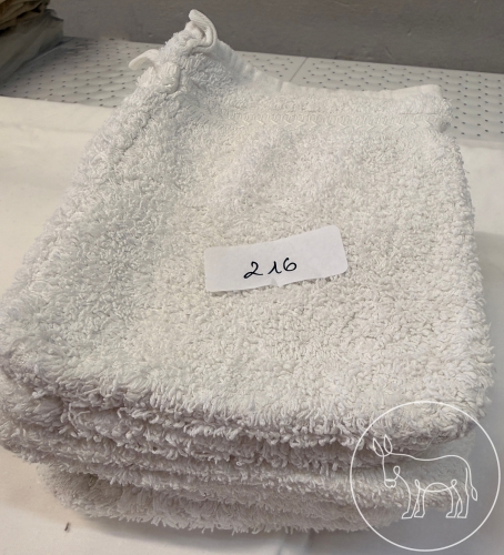 Bild 216 - 8 weiße Waschlappen