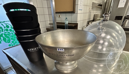 Bild 321 - Sektkübel & Käseglocke