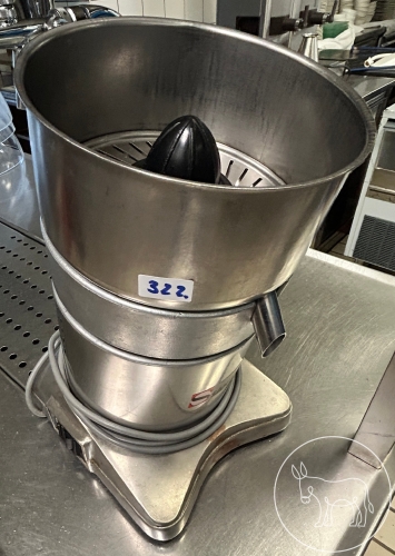 322 - Edelstahl Fruchtpresse