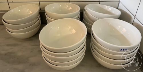 Bild 341 - weiße Porzellan Schüssel