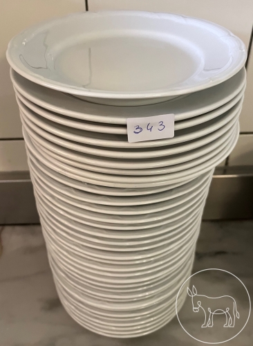 Bild 343 - weiße Salatteller