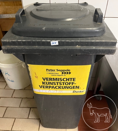 Bild 377 - Mühltonne schwarz