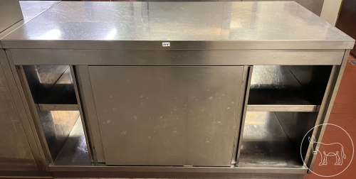 407 - Edelstahl Unterschrank
