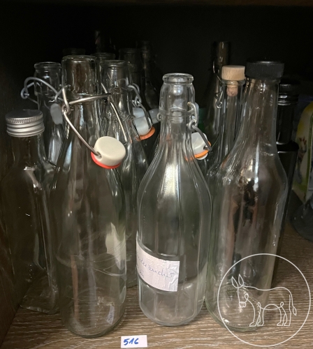 Bild 516 - Glasflaschen Konvolut
