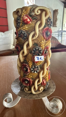 Bild 071 - Kerze mit Ständer