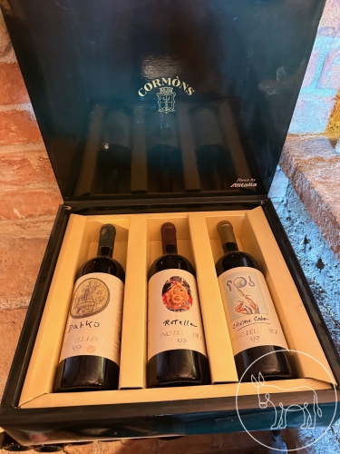 034 - 3Fl. Vino de la pace Cormòns