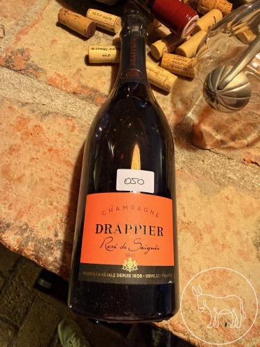 050 - 3Fl. Drappier brut rosé de Saignée