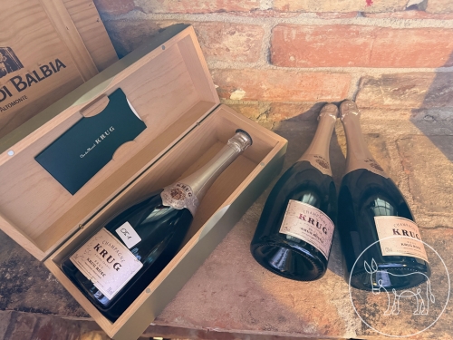 051 - 3Fl. Krug Champagner Rosé