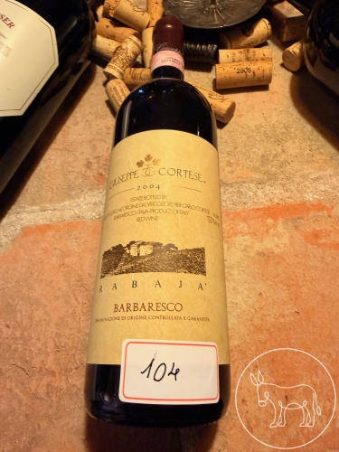 104 - 3Fl. Barbaresco Rabaja DOCG