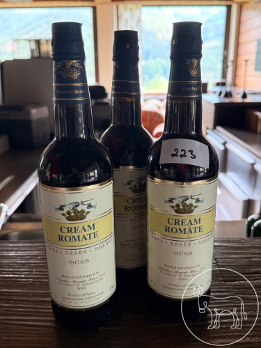 Bild 223 - 3Fl. Creme Romate Sherry