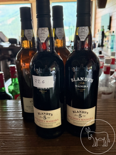 226 - 4Fl. Blandy's Malmsey Madeira