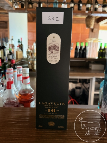 232 - 1Fl. Lagavulin Whiskey 16 Jahre