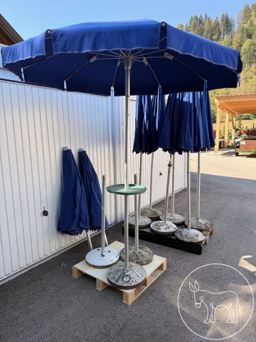 031 - Sonnenschirm blau