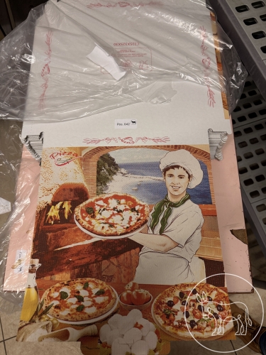 042 - ca. 50 Stk. Pizza-Kartons