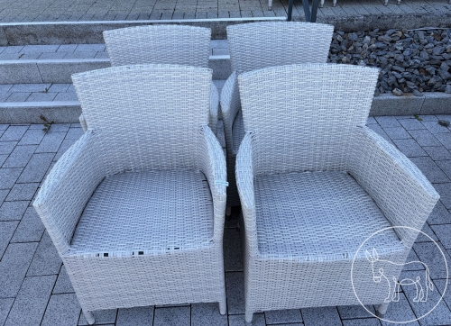 Bild 249 - 4 Gartensessel Kunststoff