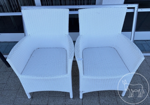 Bild 256 - 2 Gartensessel Kunststoff