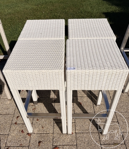 Bild 263 - 4 Outdoor-Barhocker Kunststoff