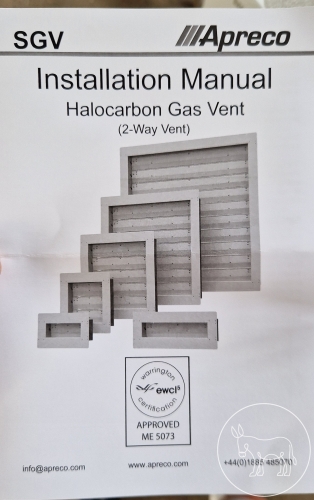 Apreco Halocarbon Gas Vent