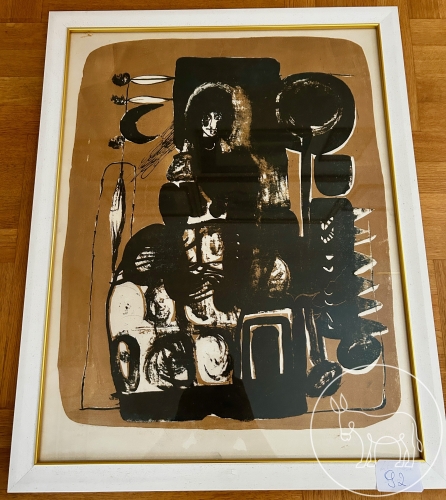 Hocke Lithographie